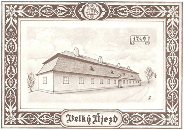 Pohlednice s Vrchnostenským špitálkem